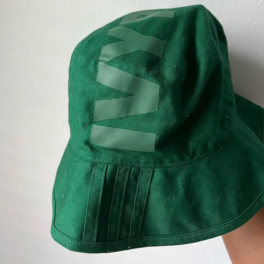 IVY PARK Dark Green Bucket Hat with Logo